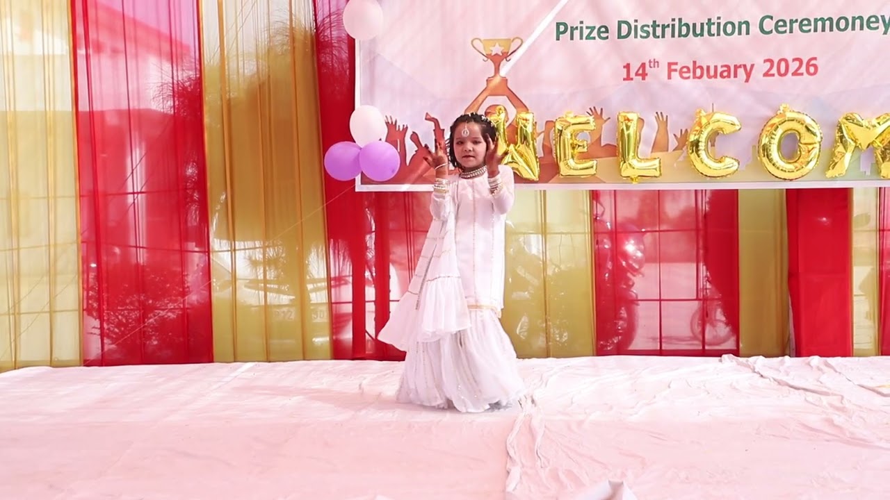 DYNAMIC PERFORMANCE ON AALU MATAR BY SAMIYA CLASS 2 ON Annual day celebration of ND Public school