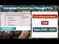 4. CH 5| PYQs | Physical Geography |