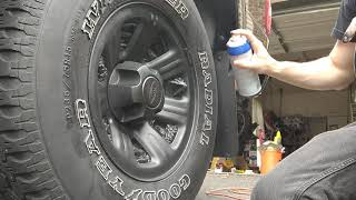 Plasti Dip Wheels (Ford Ranger 2007)