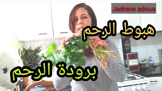 علاج هبوط الرحم(الوالدة) في البيت/طحتليك الوالدة دخلي تعرفي العلاج عن تجربتي الخاصة