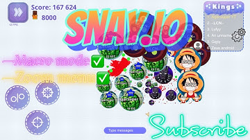 Agar.io Macro Back! Macro Mode+ Zoom menu