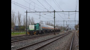 IRP 2201 met ketelwagentrein naar Emmerich in station Zevenaar 06-04-2021