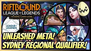 Riftbound: Sydney Unleashed Meta Regional Qualifiers! Top 8 and Best of Lists!