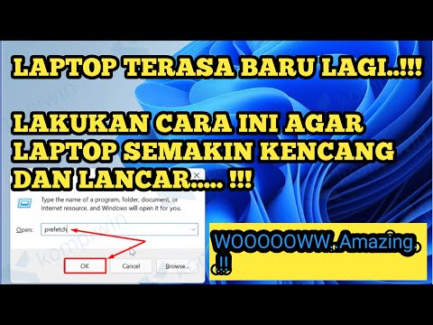 CARA MENGATASI LAPTOP LEMOT  LAMBAT SAAT MEMBUKA APLIKASI WINDOWS 10,11,8,7-100 WORK !!!