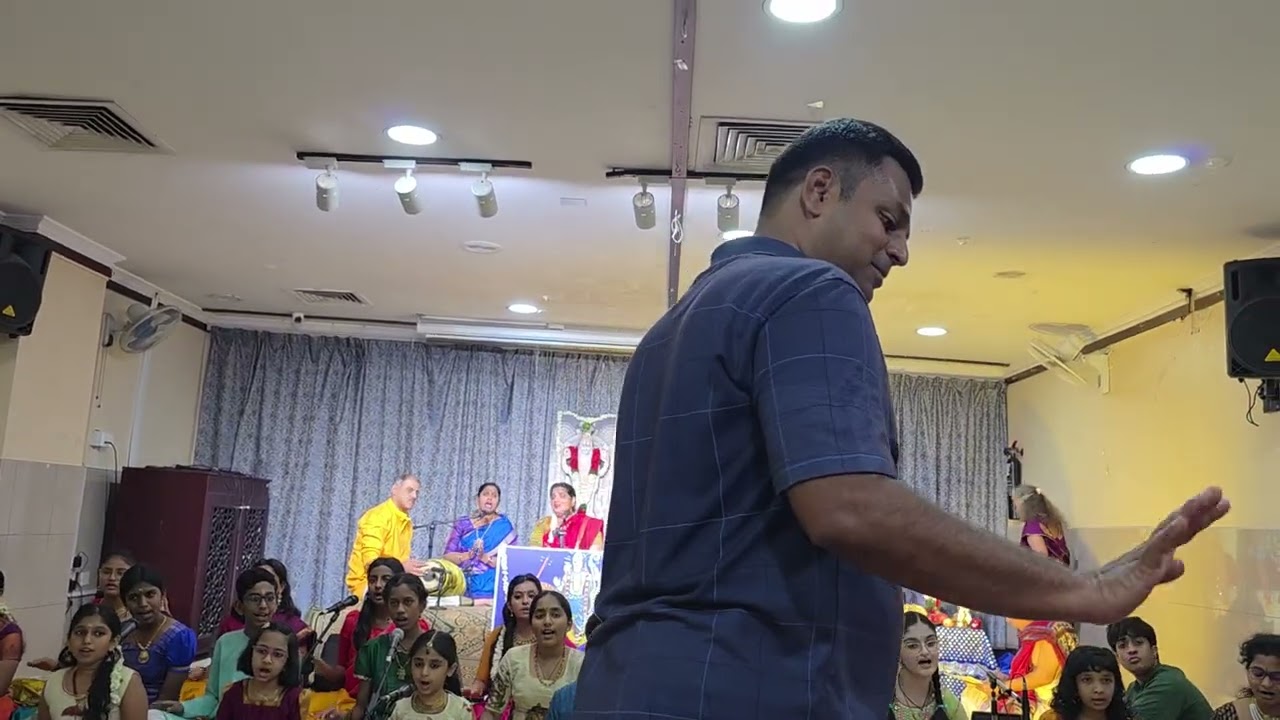 Mohana SVSS program at Sindhi Ceremonial Hall Dubai on Tyagaraja compositions 2nd aug 2025