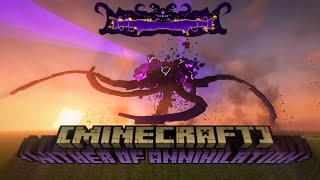 Wither Of Annihilation Addon! Testing Wither Storm Jian's Addon!! (MCPE/Bedrock) screenshot 2