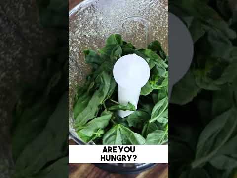 How To Make BASIL PESTO #shorts | Vincenzo