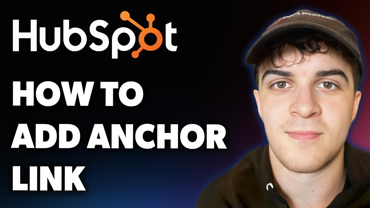 How to Add Anchor Link in Hubspot (Full 2025 Guide) - YouTube