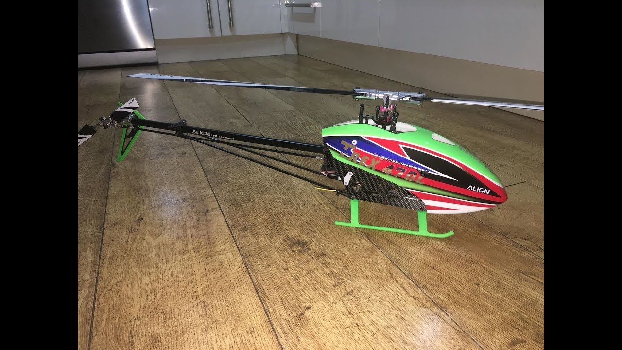 Mini-Review Trex 470 tail speedup kit from KC3D - RC Groups