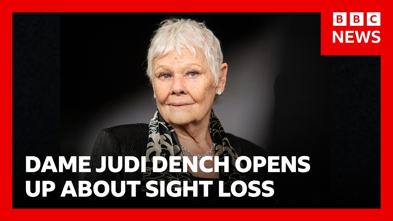 Dame Judi Dench on losing her sight, lunch at MI6 and remembering her husband | BBC News Dame Judi Dench on losing her sight, lunch at MI6 and remembering her husband | BBC News