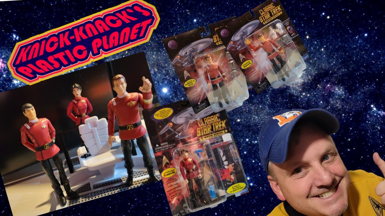 Playmates 2022 Kirk and Spock +++ 1990s Lt. Saavik and Etsy Command ...
