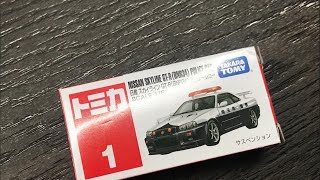 トミカ No.1 Tomica Skyline Gt-R Bnr34 Police Car
