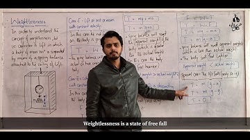 Real and apparent weight class11 || weightlessness class 11 || chapter gravitation ||