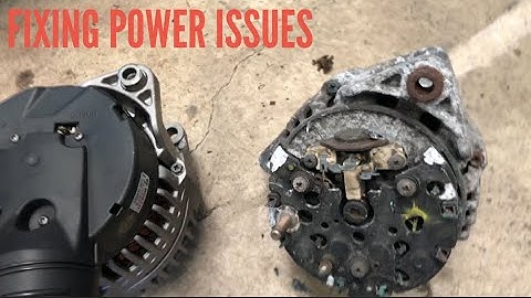 Replacing the Alternator on the Audi S6!