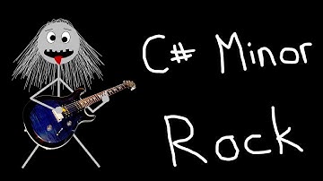 Drop C# Hard Rock Backing Track in C# Minor (143 bpm)