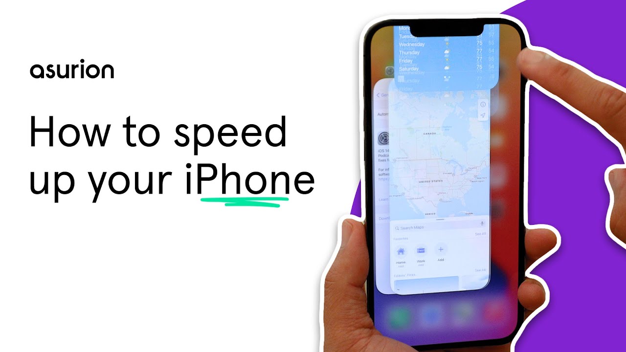 How to speed up your iPhone Asurion YouTube