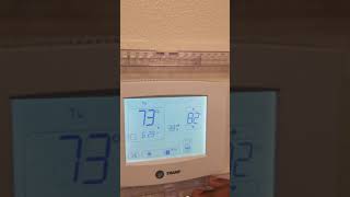 How to program trane thermostat the easy way