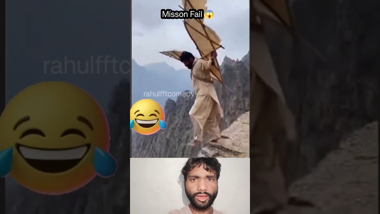 wait for 0.12 ...😱 people flying in mountain ( crazy ending)