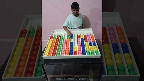 Puzzle sort color ball game solve challenge very smart and fast play 