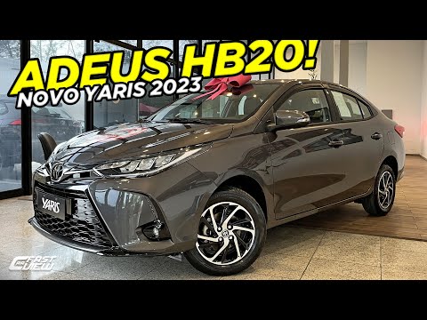 NOVO TOYOTA YARIS XLS SEDAN 2023 COM PREÇO DE HB20 E + BARATO QUE HONDA CITY É BOA OPÇÃO?