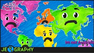 All mistakes of the seven continents of the world song 