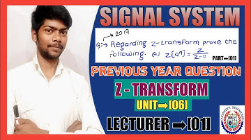 LECTURE ➡ [01] | signal system previous year question sbte | signal system 6th sem sbte | sbte