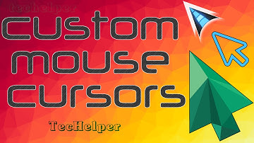 how to change Cursor styles in window 10 |windows tips&tricks series #8|Techelper
