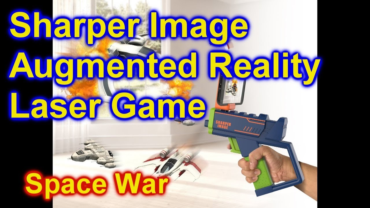 Details about   Sharper Image Augmented Reality Laser Game.  Brand New In the box. 