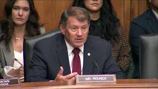 Senator Rounds Delivers Opening Remarks at Banking Committee Hearing