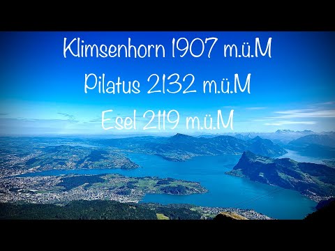 Alpgschwänd Hergiswil – Klimsenhorn – Pilatus – Esel