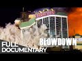 Vegas Casino Frontier Hotel  Building Demolition ...