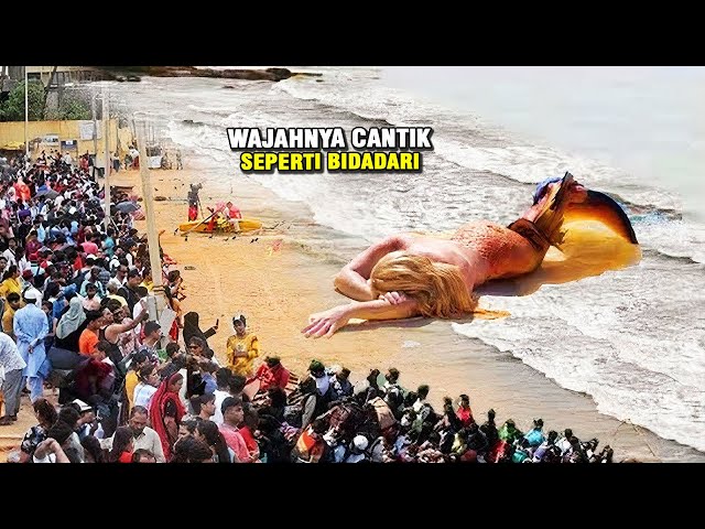 NAMPAK JELAS ! Asli Bukan Lagi Mitos, Putri Duyung Raksasa Ditemukan Terdampar Di Tepi Pantai class=