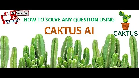 Nutze Cactus AI und erhalte automatische Antworten zu jeder Frage!