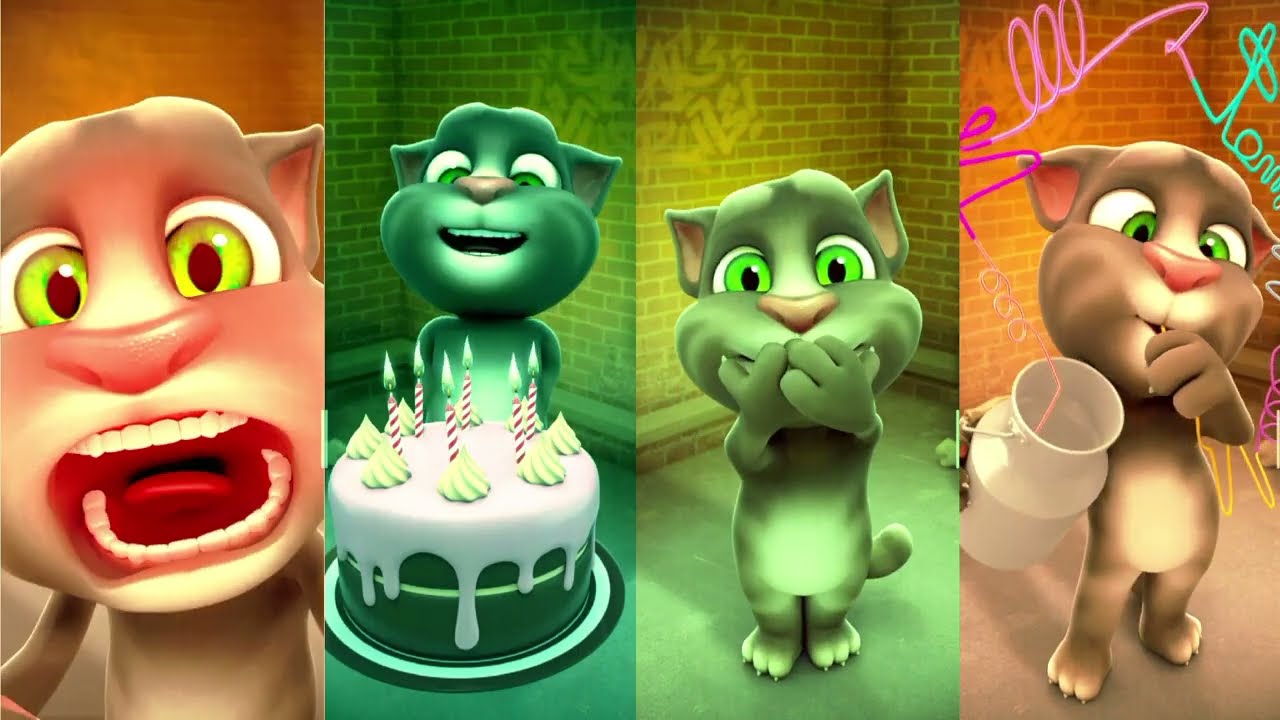 Talking Tom Funny Gameplay Ep2075