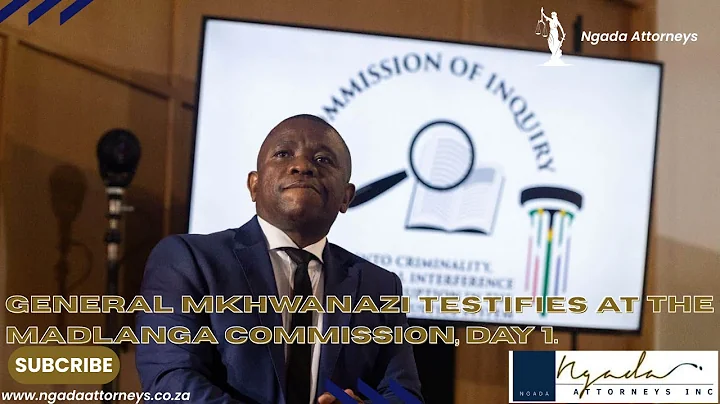 General Mkhwanazi Testifies at the Madlanga Commission, Day 1.