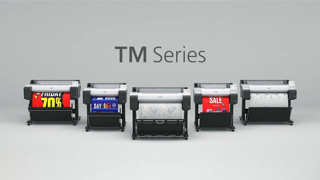 Canon imagePROGRAF TM Series Large Format Printers