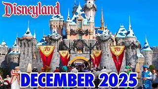 Disneyland Park - December 2025 Walkthrough: Disneyland Christmas Full Tour [4K POV]