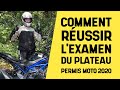 Permis moto - comment réussir l