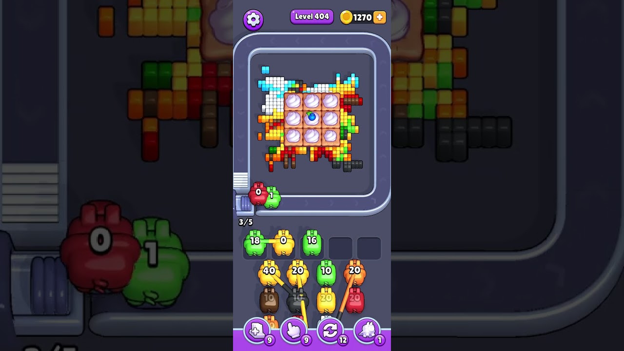 pixel flow solution niveau 404 #games #gaming #puzzle #puzzlegame