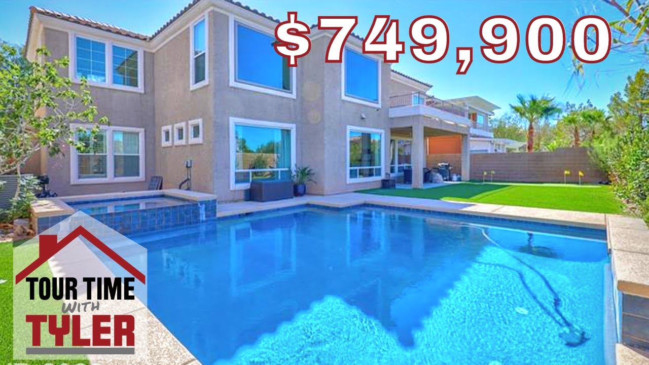 6 Bedroom House With Pool For Sale Southern Highlands NV YouTube