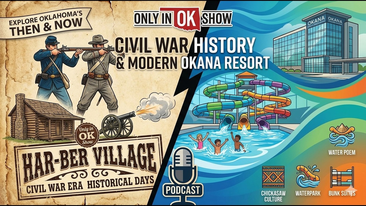 Civil War Living History at Har-Ber Village & the New OKANA Resort in OKC