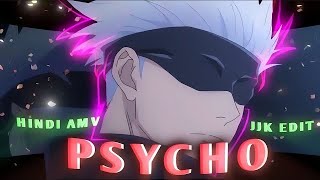 Psycho Saiyaan - Gojo Satoru Bad Edit Amv 4K Clip