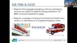 Oct. 21 Ground ambulance services webinar
