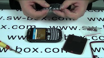 How To Change Blackberry 9300 Housing
