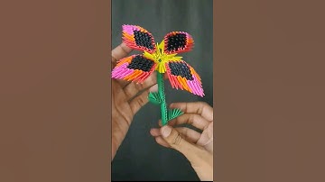 3D Origami Flower