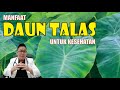 The benefits of talas leaves for health and how to process them
