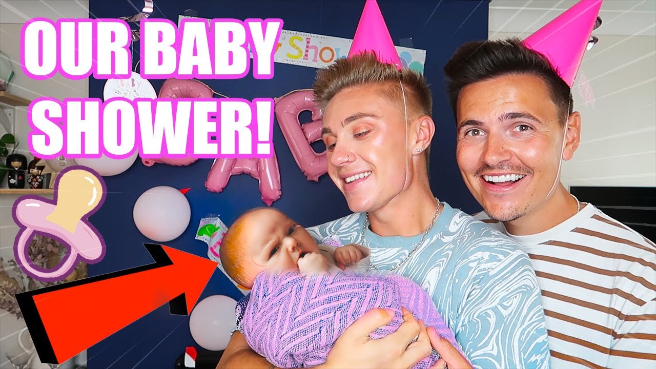 OUR BABY SHOWER! - YouTube