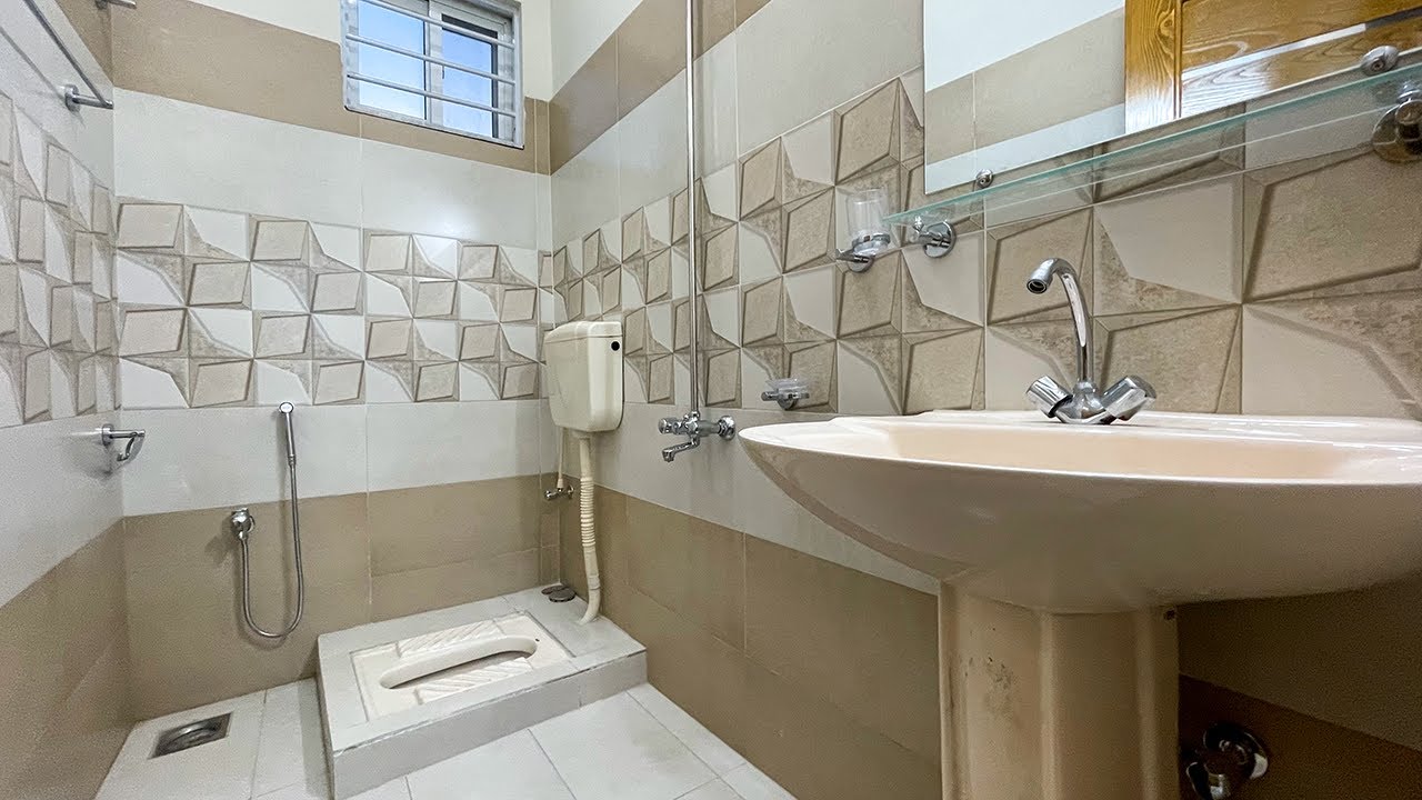 Washroom design for home || bathroom tiles design - YouTube