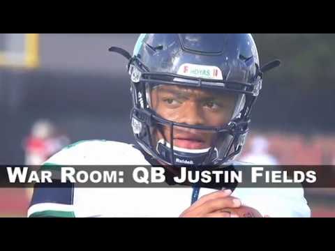 Recruiting War Room: 5star QB Justin Fields YouTube Recruiting War Room: 5star QB Justin Fields YouTube
