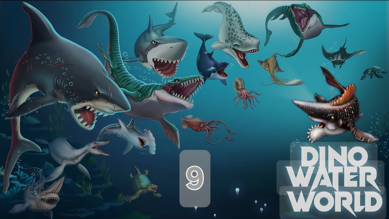 Dino water world 9 takım tamamlandı